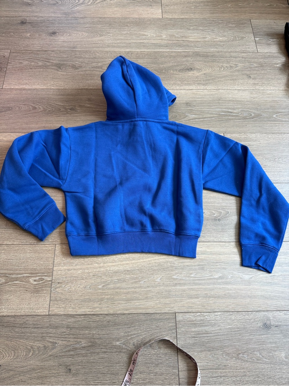 J.Crew Heritage fleece cropped hoodie in Harbor View NWT Small - Picture 10 of 11